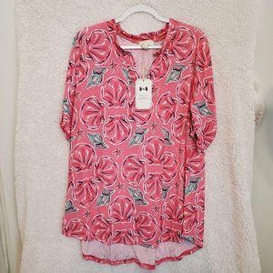 Simply Southern V Neck Tunic